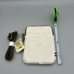 スマホショルダーバッグ アイボリー