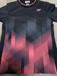 YONEX ユニフォーム　ゲームシャツ Sサイズ ブラック/ピンク