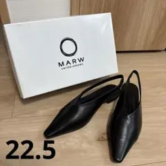 MARW UNITED ARROWS マルゥ スクエア ウェッジソール サンダル - メルカリ