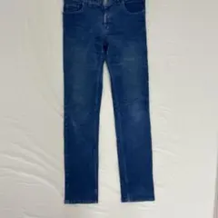 HRM スリムフィット・ストレッチ・コーディロイパンツ 青