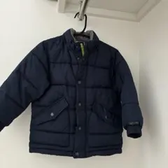 105センチ　中綿ジャケット　プリマロフト　ネイビー