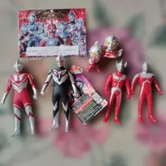 当時物 ウルトラマン大集合 ソフビ フィギュアセット - メルカリ