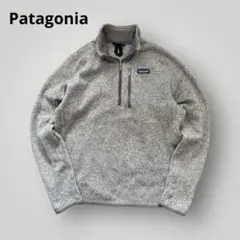 名作美品！パタゴニア ベターセーター ハーフジップ 1/4 グレー 霜降り M