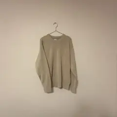 GAP リブニット セーター ベージュ S