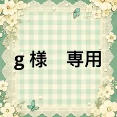 g 様　專用