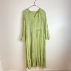 【Mila Owen】プリーツロングワンピース