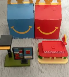 マクドナルド　マック　ハッピーセット ミニチュアマクドナルド　マクドナルド店舗
