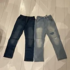 BREEZE ジーパン　2枚セット　130㎝