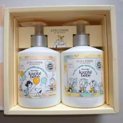 【美品】ロクシタン スヌーピー シアベイビー ボディデュオ