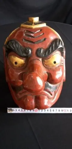 【七福】神楽面 薬師十二神将 代折羅大将　鉄面　ばさら面 仁王　金剛力士 七福】神楽面 薬師十二神将 代折羅大将 鉄面 ばさら面 仁王 金剛力士