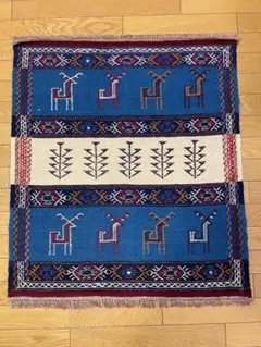 在庫一掃セール】アルデビル キリム シルク 103cm×75cm - メルカリ