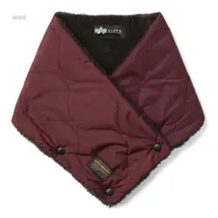 最強防寒！【新品】☆アルファ：ネックウォーマー　リバーシブル