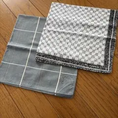 YSL チェック柄とMr. Junko ハンカチセット