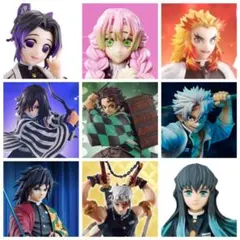鬼滅の刃　フィギュア　1番くじ　まとめ売り　柱　錆兎　全10点