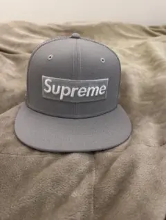正規品　Supreme キャップ　帽子 アメリカ製　グレー　灰色 正規品 Supreme キャップ 帽子 アメリカ製 グレー 灰色 - メルカリ