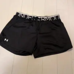UNDER ARMOUR ブラックショートパンツ L