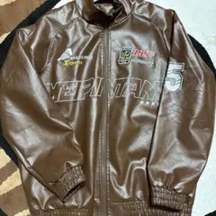 ブラウン レザージャケット