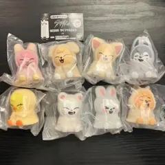 SKZOO ライトマスコット ガチャ コンプ コンプリート 8種 スキズー