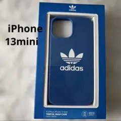 アディダス adidas iPhone 13mini ブルー ロゴ ケースのサムネイル