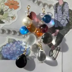 再販不可ハンドメイド　フックピアス