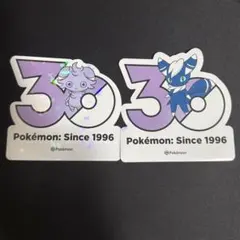 ポケモン メガフェスタ 韓国 30周年 ランダム ステッカー ニャスパー