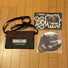 新品 TGS2025 バイオハザード レクイエム サコッシュ ステッカー うちわ