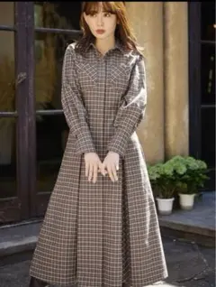 2025年最新】herlipto ワンピース チェックの人気アイテム