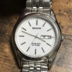 REGUNO 防水ソーラー メンズ 腕時計