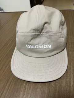 SALOMON LOGO 5 PANEL ユニセックス キャップ ベージュS/Mのサムネイル
