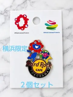 ハードロックカフェ横浜 ミャクミャク トゥンクトゥンクピンバッジ