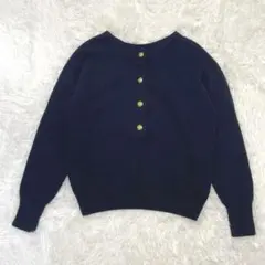 NOLLEY'S web限定　カシミヤブレンドヘンリープルオーバーニット