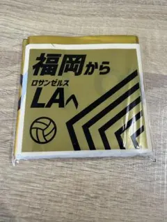 バレーボール日本代表 応援グッズ 福岡からロサンゼルスLAへバルーン 2本入り