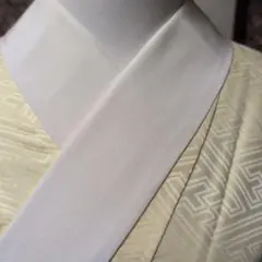 美品 正絹 長襦袢 やまと謹製 贅沢な大人の洒落着物スタイル 生成り 