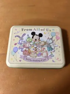 ダッフィー&フレンズ　ディズニーシー キャンディー缶のサムネイル
