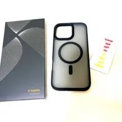 iPhone16ProMax 用 ケース 米軍耐黄変・Magsafe対応