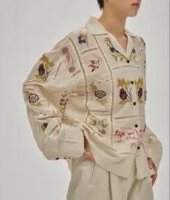 2607043 MEDI VINTAGE FLOWER EMBROIDERY - メルカリ