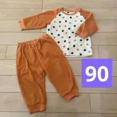 ユニクロ　フリースパジャマ　90