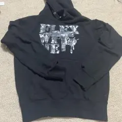 最安直flexwitme 黒 パーカー S - メルカリ