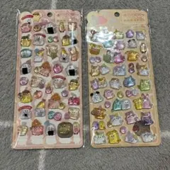 ✩２枚セット✩ オバケーヌ 海外製　ボンボン　シール　ぷっくり　うるちゅる　硬い