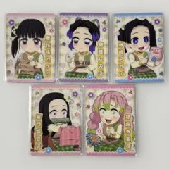 鬼滅の刃 ハンドメイド2026 パッチワーク風カードB
