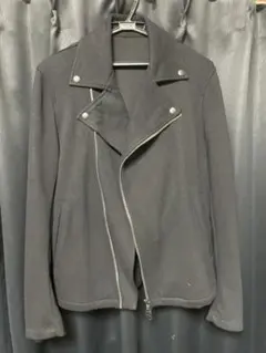 コムサ　comme caライダースジャケットポリエステル　綿のサムネイル