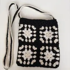 nico and モチーフ編みトートバッグ