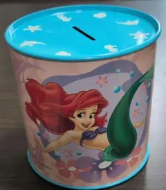ディズニープリンセスアリエル貯金箱 未使用