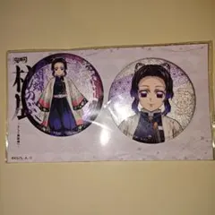 鬼滅の刃　胡蝶しのぶ　柱展　グリッター缶バッジセット