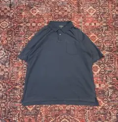 【最安値】美品 L.L.Bean ポロシャツ XL ネイビー ビッグシルエット