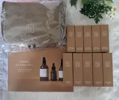 ミニ5セット　ポーチ付　Nオーガニック　ベーシック　ローション・ミルク