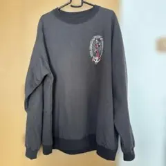 HEATH INDUSTRIAL ダークグレー トレーナー 和風デザイン