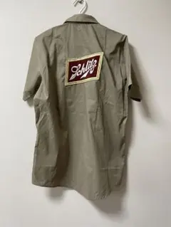 アメリカビールブランド「Schlitz（シュリッツ）」　ワークシャツ
