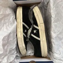 converse star&bars Suede ジャックスター　ブラック　27