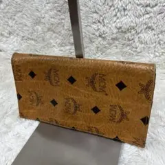 MCM 折り財布　長財布 wallet ヴィセトス　ロゴ